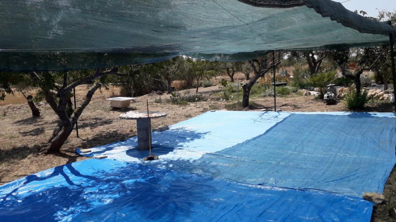 Aree Tende Presso La Casa In Campagna Di Ottavia Alezio Exterior foto